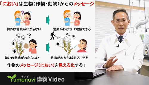 匂いは農作物のメッセージ ～匂いでスマート農業を推進～｜佐賀大学 上野 大介 先生